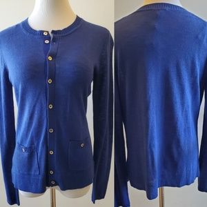 ⬇️Tommy Hilfiger Blue Button Down Cardigan Sweater